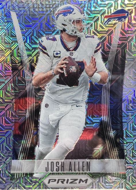 Josh Allen 2022 Prizm Pf 5 Prizm Flashback Mojo 25 Price Guide