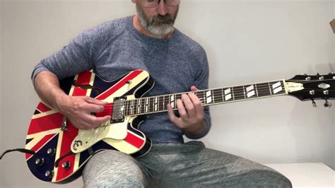 Epiphone Supernova Union Jack Noel Gallagher Signature Model Youtube