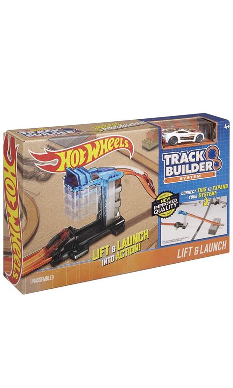 Hot Wheels Workshop Track Builder Lift Launch Track Extension