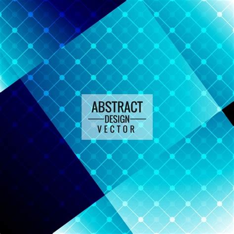 Free Vector Blue Square Abstract Background