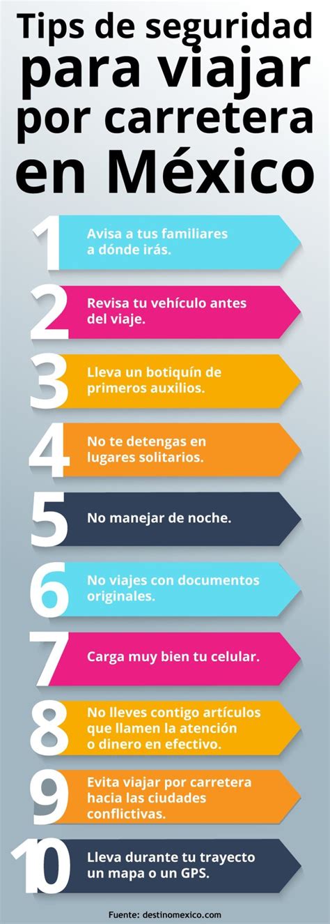 10 Tips De Seguridad Para Viajar Por Carretera En México Segured