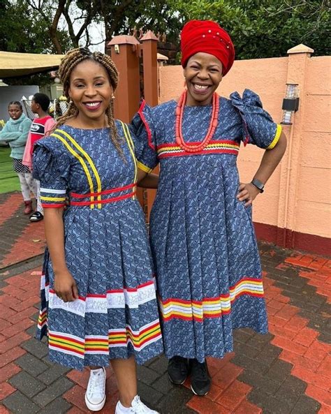 Amazing Sepedi Traditional Wedding Dresses Shweshwe U