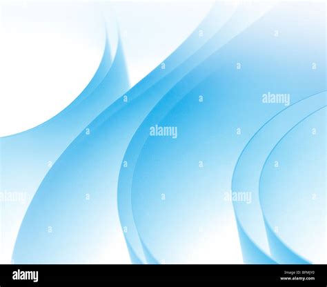 Blue Curved Line Illustration Stock Photo Alamy