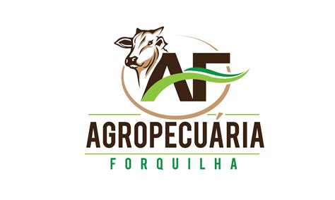 Bold Serious Livestock Logo Designs For Agropecu Ria Forquilha A