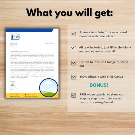 New Board Member Invitation Letter 3