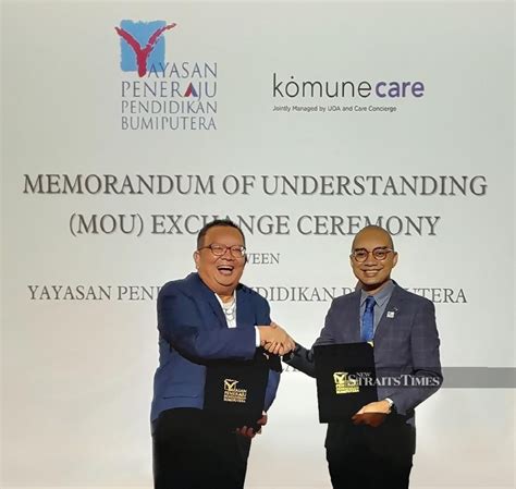 Yayasan Peneraju Inks MoU With Komune Care On Professional Courses