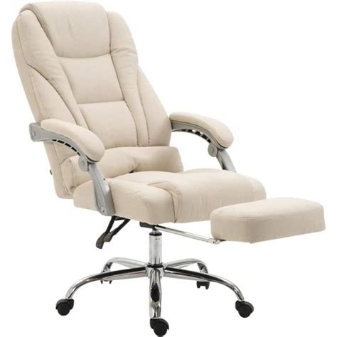 Kewin Fauteuil De Bureau En Tissu Pivotant Chaise De Bureau Ergonomique