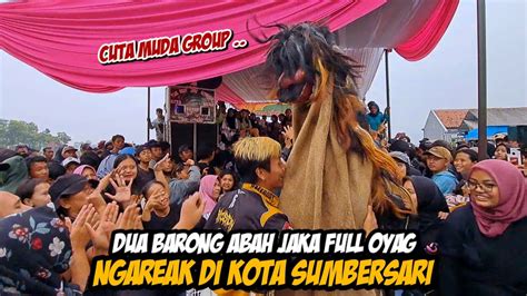 NGAREAK DI SAPAN SUMBERSARI FULL BANGBARONGAN ABAH JAKA SENI REAK