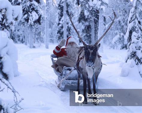 Image Of Pere Noel En Laponie Santa Claus In Lapland