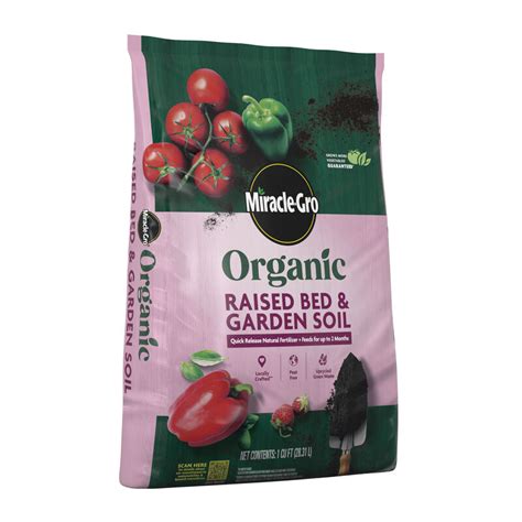 Miracle-Gro Organic Raised Bed & Garden Soil | Miracle-Gro