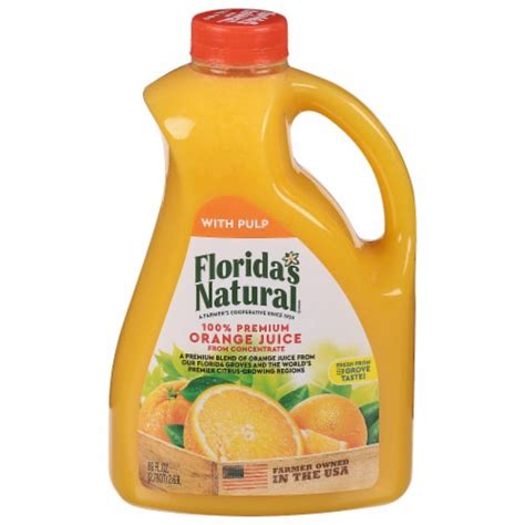 Floridas Natural® With Pulp Orange Juice 89 Fl Oz Kroger