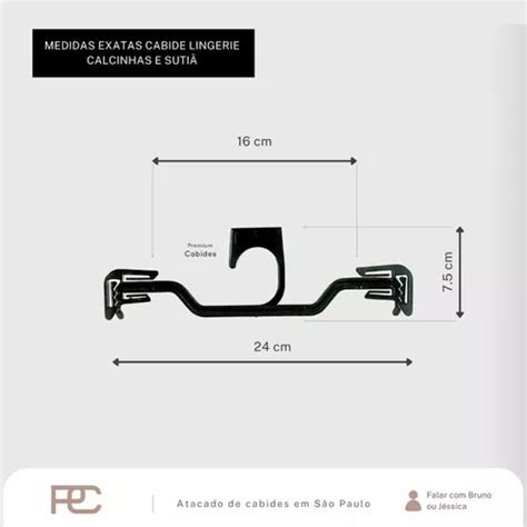 Kit Cabide Lingerie 150 Unidades MercadoLivre