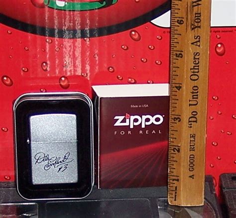 DALE EARNHARDT 3 THE INTIMIDATOR ZIPPO LIGHTER BRAND NEW UNUSED EBay