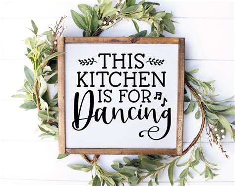 Farmhouse Kitchen Signs Svg