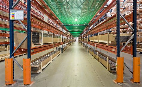 Large Aluminium Profile Warehouse Of Aluprof Mecalux