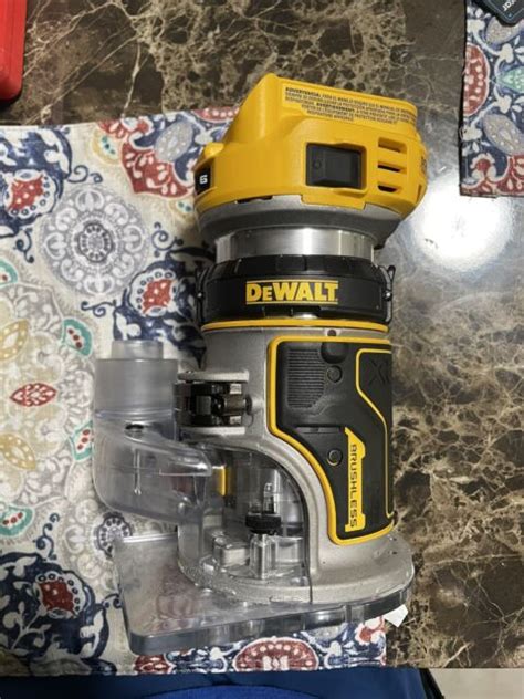 Dewalt Dcw600b 20v Max Xr Cordless Compact Router Tool Only For Sale Online Ebay