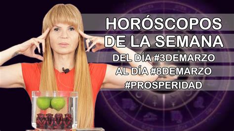 Horoscopos De La Semana Del Dia 3deMarzo Al Dia 8deMarzo Abundancia