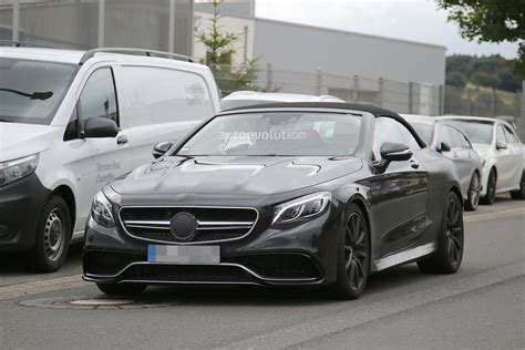 Spyshots Mercedes Amg S Cabriolet Gets Naked Before Big 10340 Hot Sex