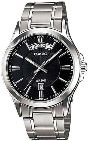 Casio Enticer Men Analog Black Dial Men Mtp Pd A Vef A