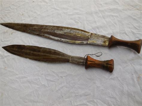 Two Old, Rare Hand-forged African Hunting - Catawiki