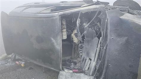 State Trooper Good Samaritans Rescue Motorist From Burning Vehicle