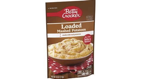 Betty Crocker Loaded Mashed Potatoes 4 Ounces