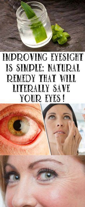 Improving Eyesight Is Simple Natural Remedy That Will Literally Save Your Eyes Natural