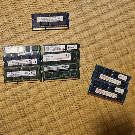 Yahooオークション ノートパソコンメモリー Ddr3ddr3l 8gb 全9枚