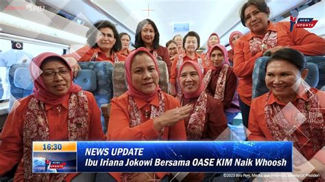 Cerita Ibu Iriana Jokowi Naik Whoosh Bersama Oase Kim Youtube