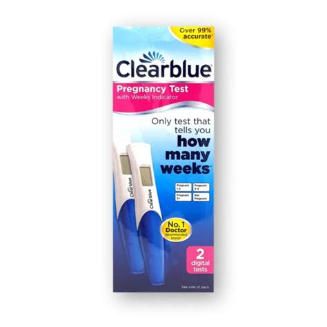 Clearblue Digital Pregnancy Test With Smart Countdown Count Pack Of 1