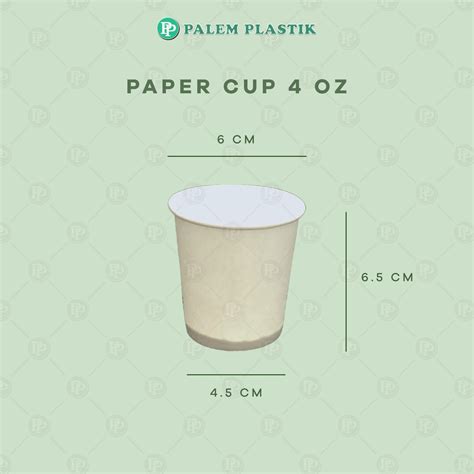 Jual Paper Hot Cup Gelas Kopi Kertas 4 Oz Polos MIN PEMBELIAN 50 Pcs Shopee Indonesia