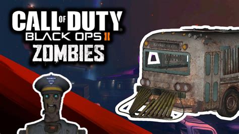 Stuck On The Bus Black Ops 2 Zombies Tranzit Bus Only Challenge Youtube