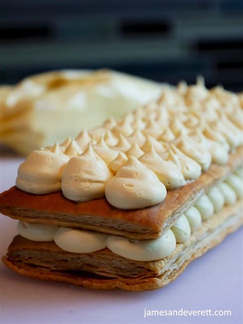 Napoleon Mille Feuille James Everett Recipe Desserts