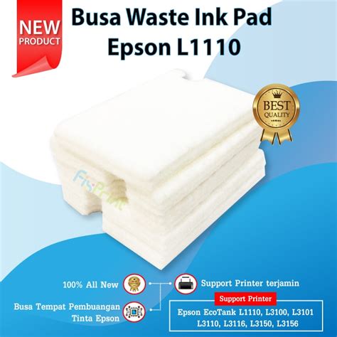 Jual Ink Pad Busa Pembuangan Tinta Inkpad Printer Epsonl L