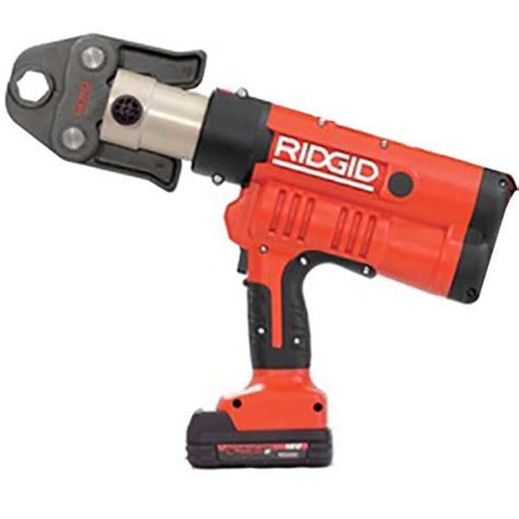 RP 340 B Ridgid Pressmaskin Med TH162026 Batteri Och Laddare