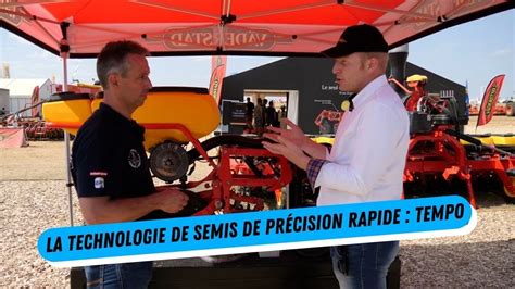 Un Semis De Pr Cision Rapide Avec Le Semoir Tempo De Vaderstad Youtube