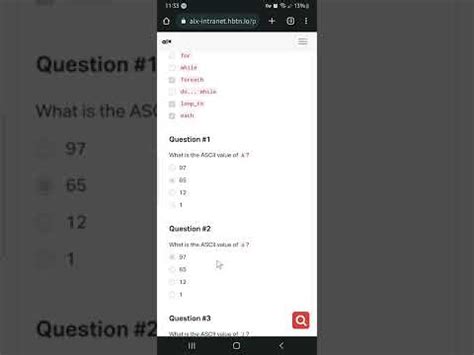 0x02 C Functions Nested Loops Quiz YouTube