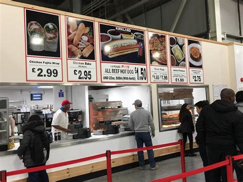 Costco Food Court In Wembley