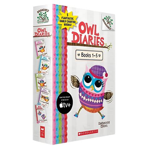 Scholastic Hardcover Series Owl Diaries Books 1 5 A Branches Box Set