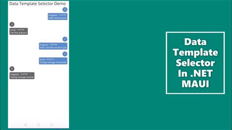 Data Template Selector In NET MAUI Xamarin YouTube