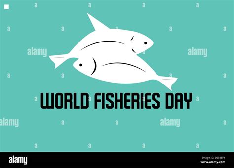 World Fisheries Day Vector Template Stock Vector Image And Art Alamy