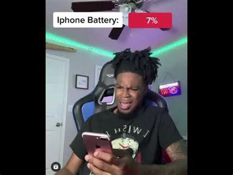 POV Your IPhone Battery Drains Fast YouTube