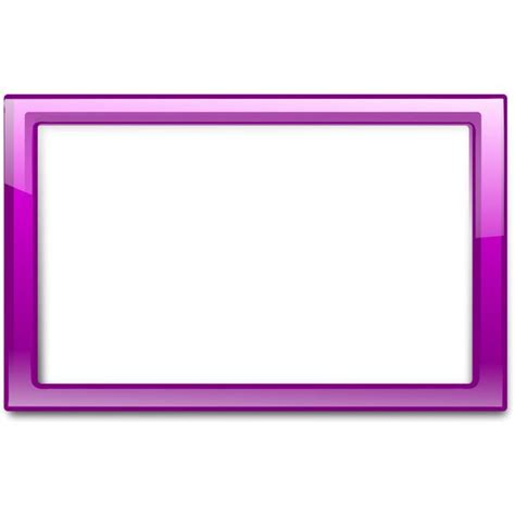 Purple Frame Liked On Polyvore Featuring Frames Borders And