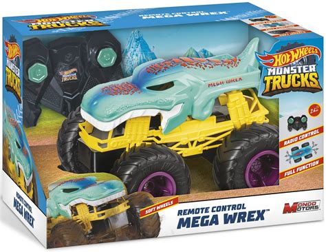 Samoch D Zdalnie Sterowany Hot Wheels Monster Truck Mega Wrex