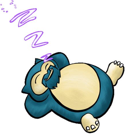 Snorlax Sleeping Gif