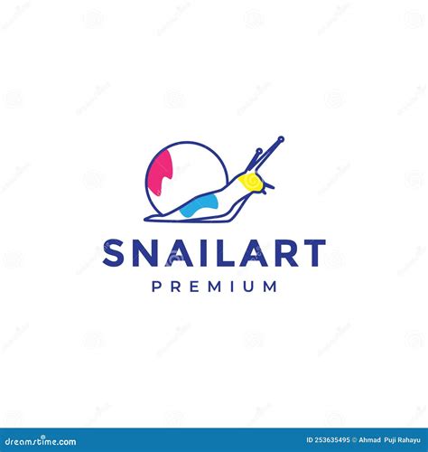 Snail Abstract Logo Design Vector Stock Vector Illustration Of Exotic