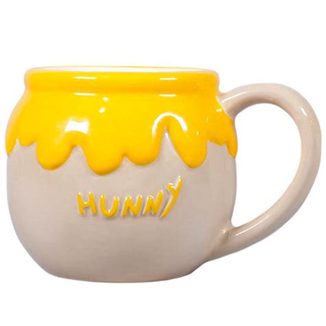 Disney Winnie The Pooh Ceramic Sculpted Hunny Mug Geekcore