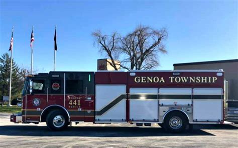 Custom Pumper Genoa Township Fire Department OH Sutphen