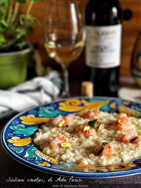 Risotto Cacio E Pepe Con Tartare Di Gamberi Siciliani Creativi In Cucina