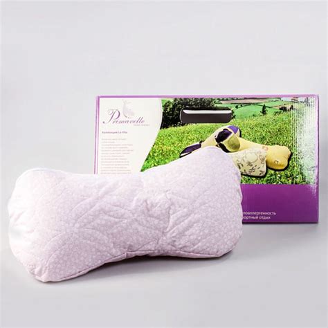 Cotton Pillow With Buckwheat Husk Filling